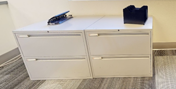 2D lateral file cabinet