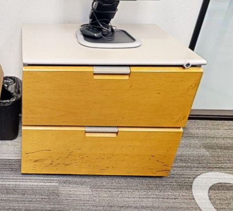 2D lateral file credenza