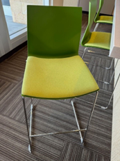 NEON PLASTIC STOOLS 