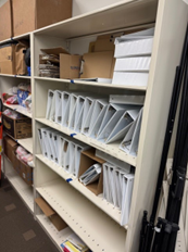 4' METAL SHELF(CANNOT BE SPLIT)