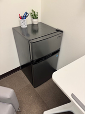 BLACK MINI FRIDGE