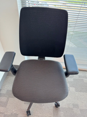 BLACK/GREY TASK CHAIRS 