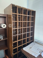 WOOD CUBBY (NO SHELVES)