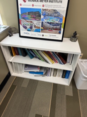 WHITE BOOKCASE