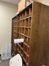 5' WOOD CUBBY