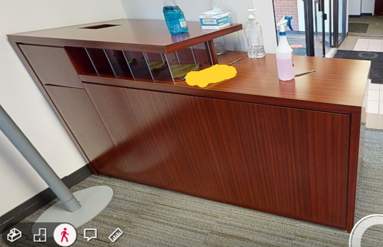 Cheque desk