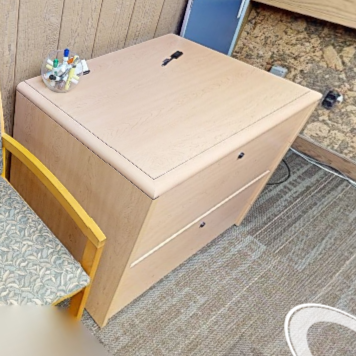 2D lateral credenza