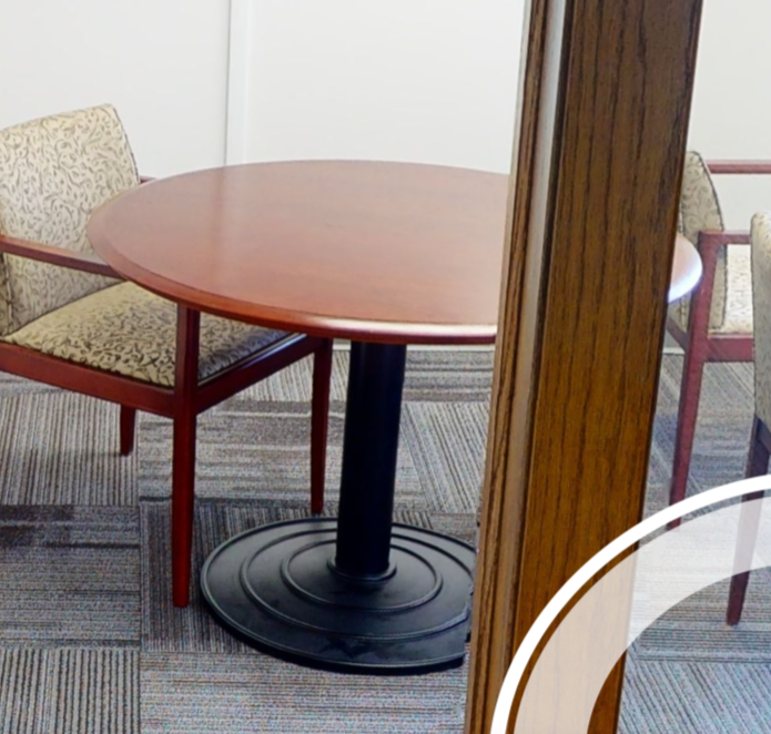 Small round table