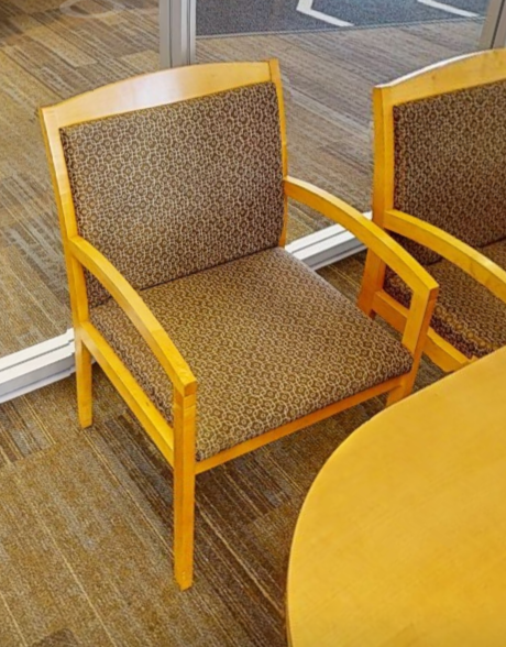Guest chair, wood