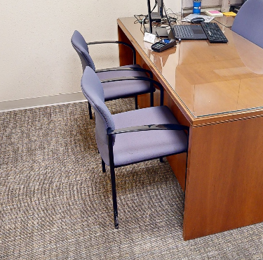 guest chair - purple