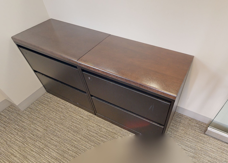 2D lateral file cabinet
