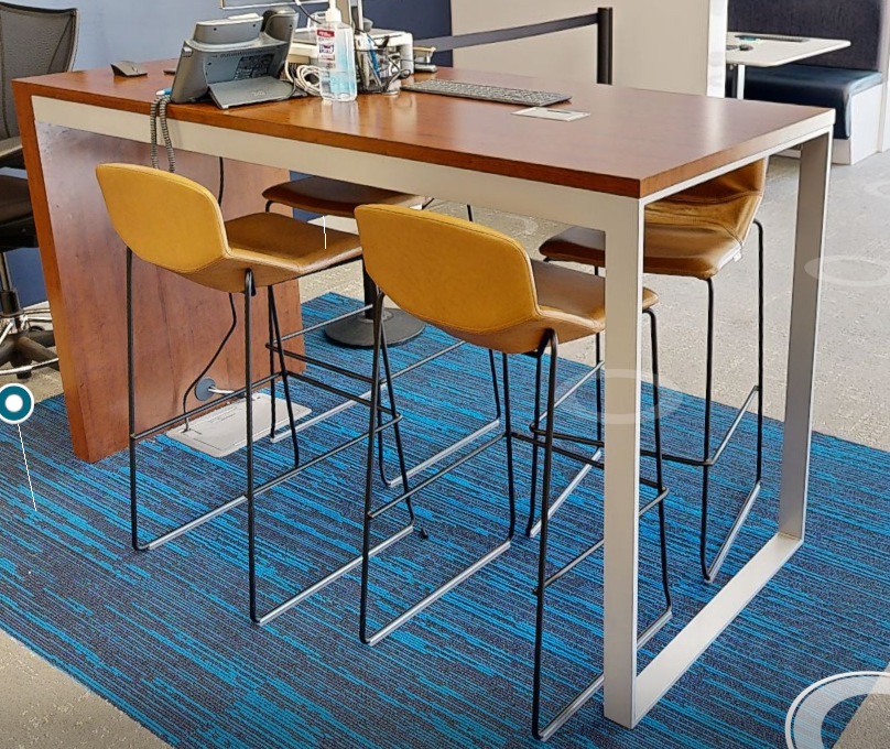 Standing work table