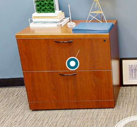 2D lateral credenza