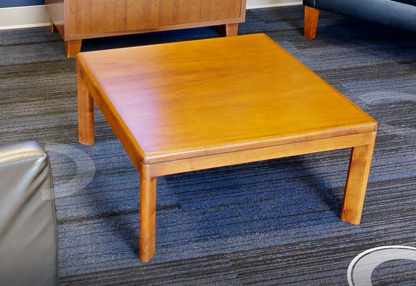 Square coffee table