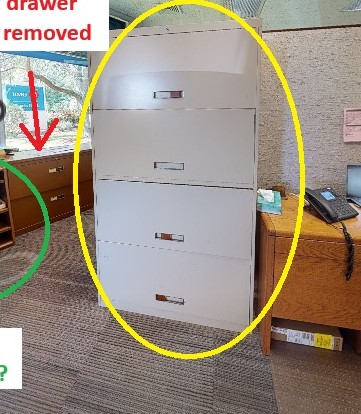 filing cabinet - 4 drawer