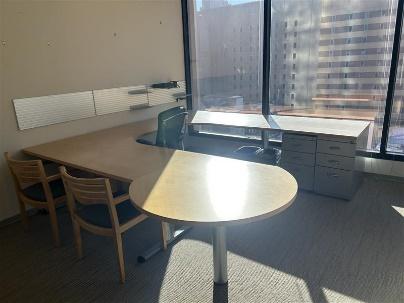 Partner U-Desk, left ped