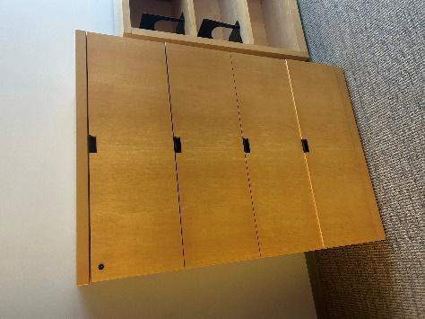 4 drawer wooden filing cabinet