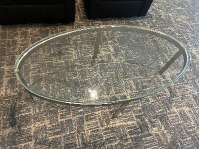 Glassoval  coffee table