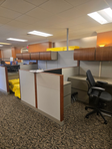 Overhead bins – panel mounted
