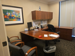 Right ped return with 2 drawer lateral file (36"W)