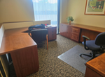 Left return with 2 drawer lateral file