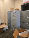 Metal 4 drawer file (dark grey)