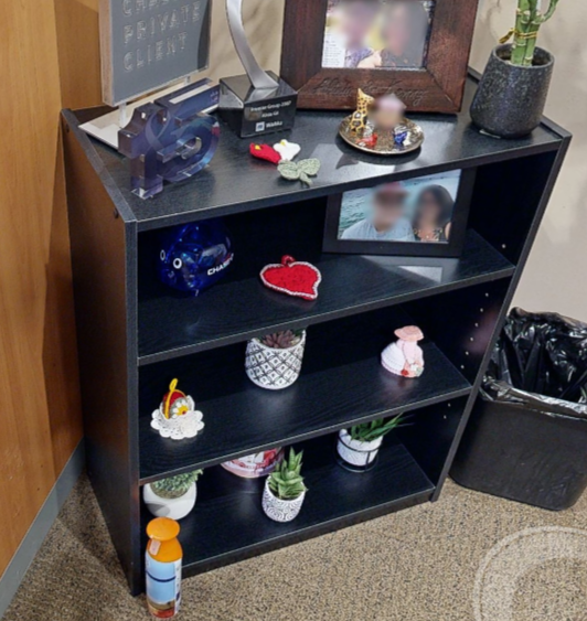 3 tier bookcase