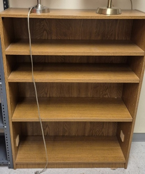 Wood Bookcase