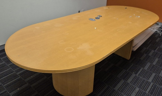 Oval Meeting Table