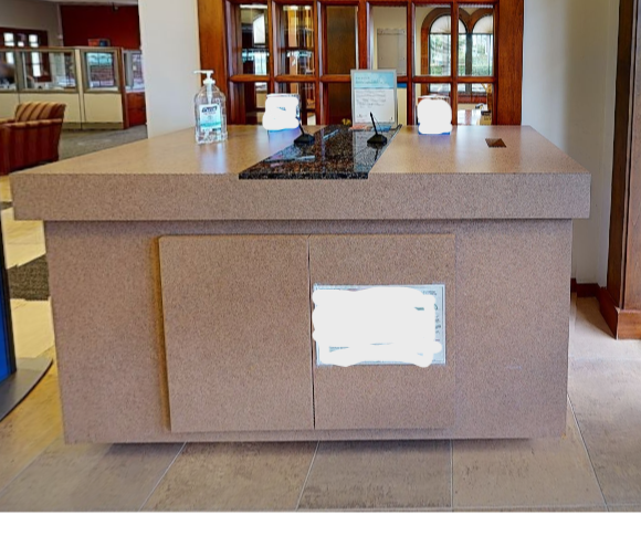 Cheque desk