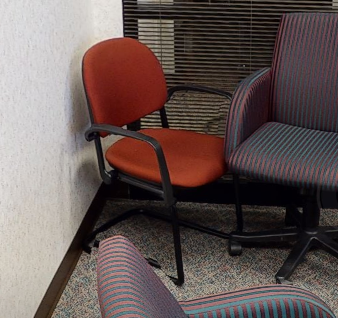 guest chair - red