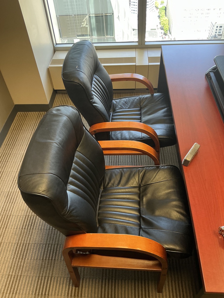 WOODEN GUEST CHAIRS