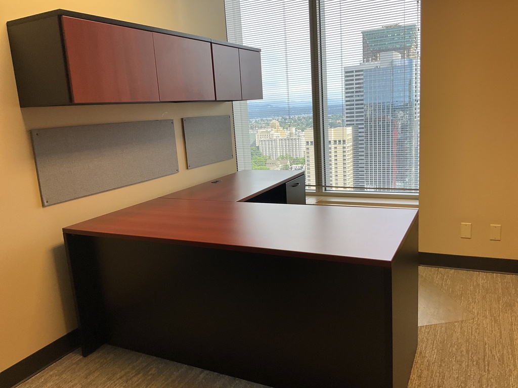 78x66x30 L SHAPED DESK