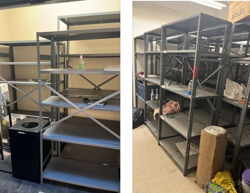 Metal Shelves