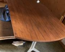Racetrack Table With Door