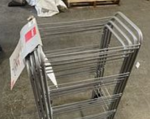 Rolling Metal Basket