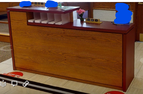 Cheque desk