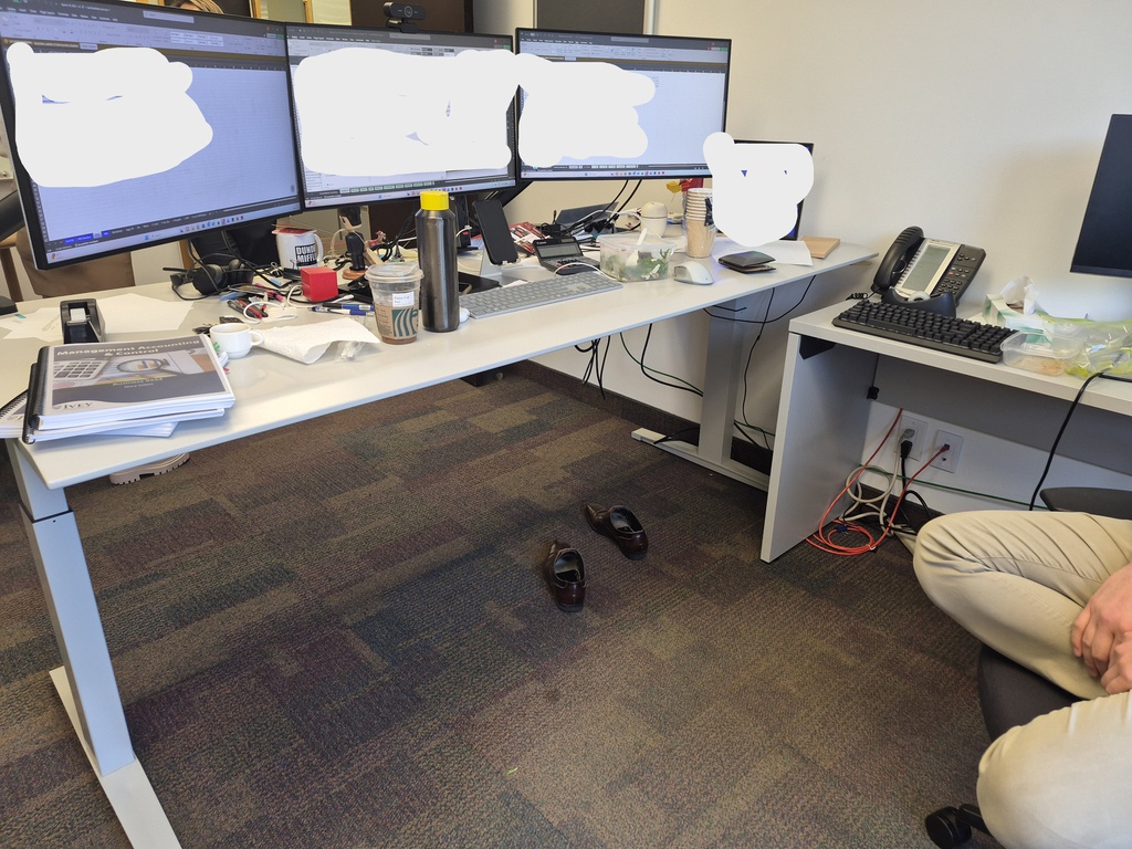 Desk, sit stand