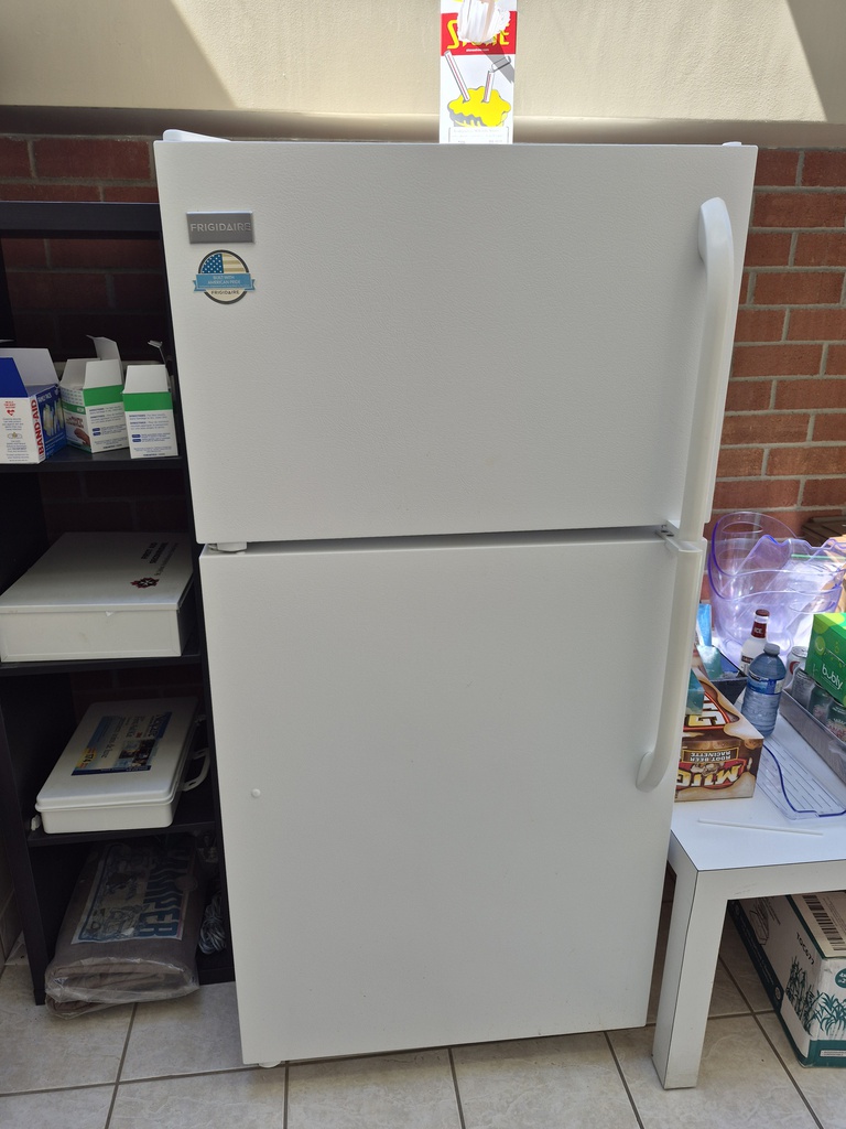 Full size fridge with freezer