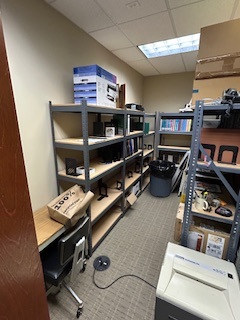 Tall Metal Storage Cabinet (photo representation)