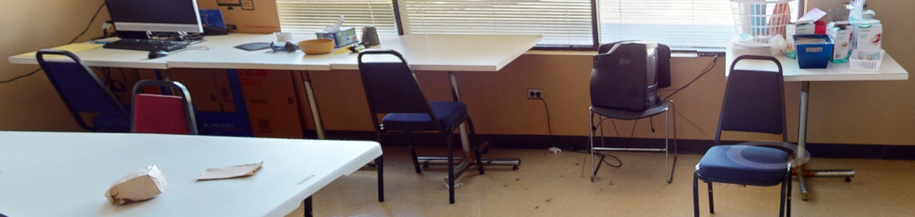 Square break table