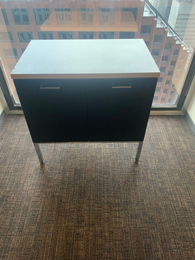 2-door short storage cabinet