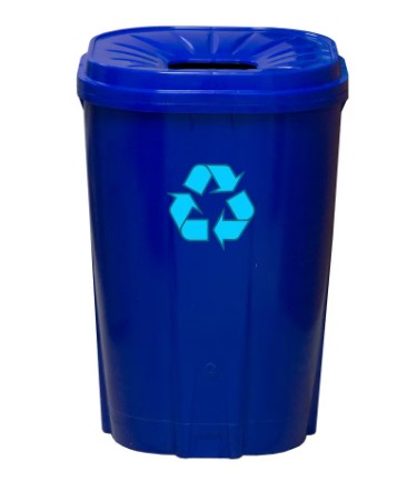 55 Gal. Recycling Bin (photo representation)