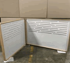 Hinged Screen, 60Wx55H