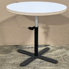 Routes Adjustable Side Table, 18 Diameter