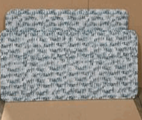 Teknion, Tackable Fabric Divider Grouping, 2 QTY 45.5Wx24H &amp; 2 QTY 51.5Wx20H