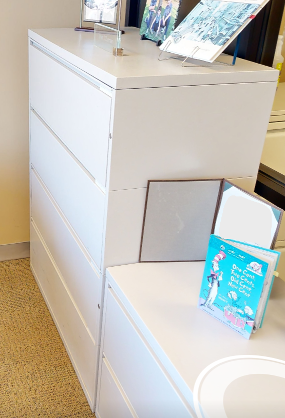 4D lateral filing cabinet