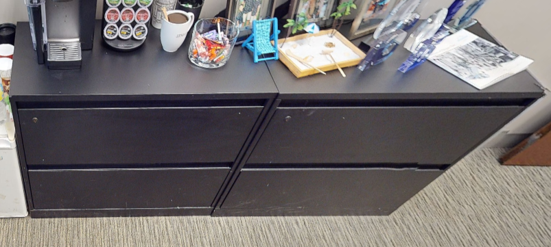 2D lateral file cabinet