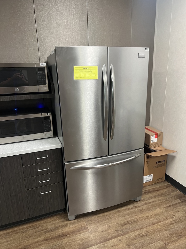 stainless oversized fridge