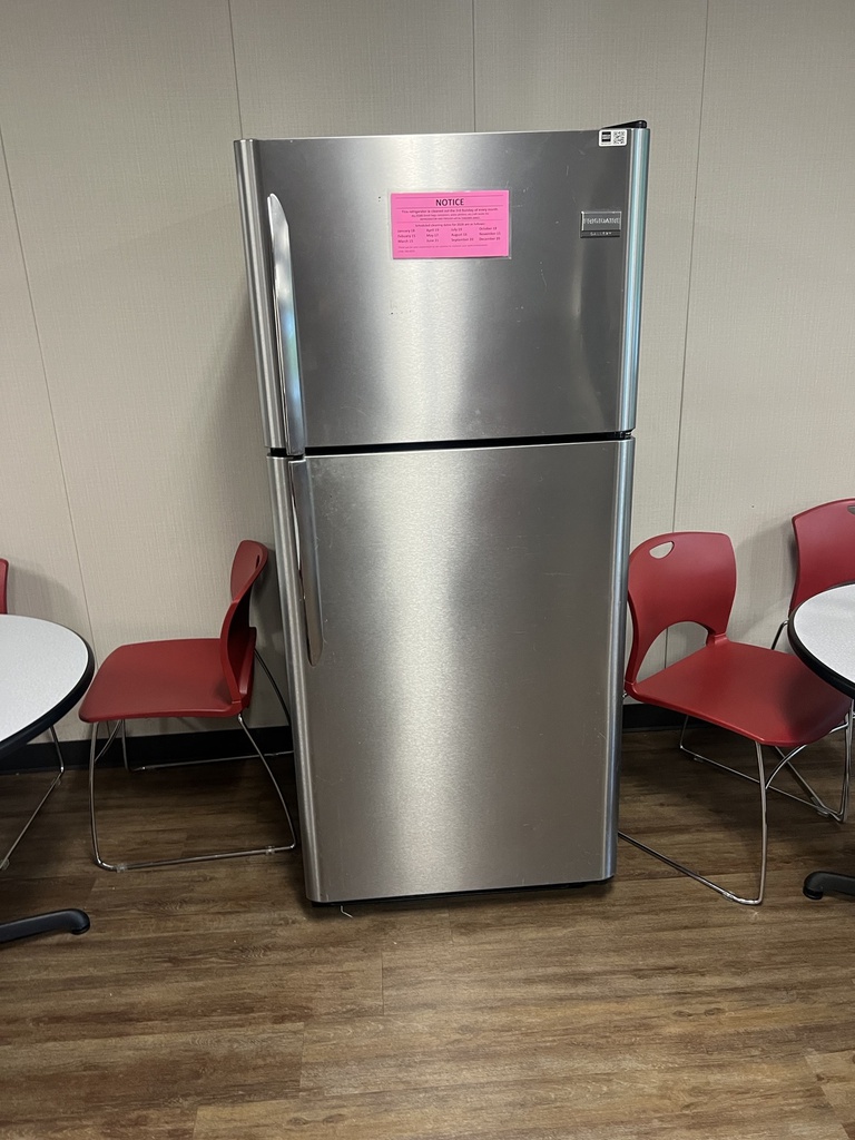 stainless fridge